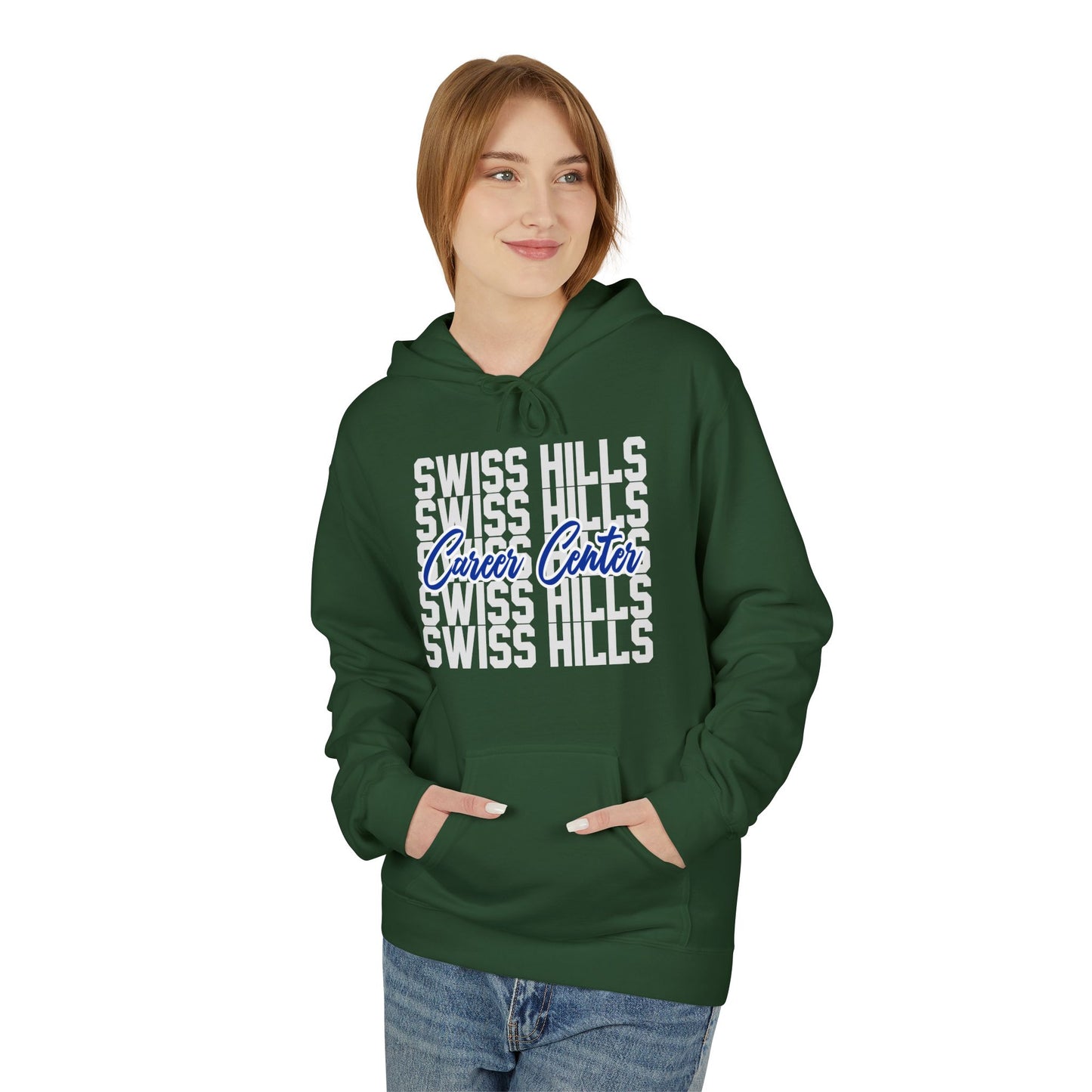 Swiss Hills Stacked Hoodie