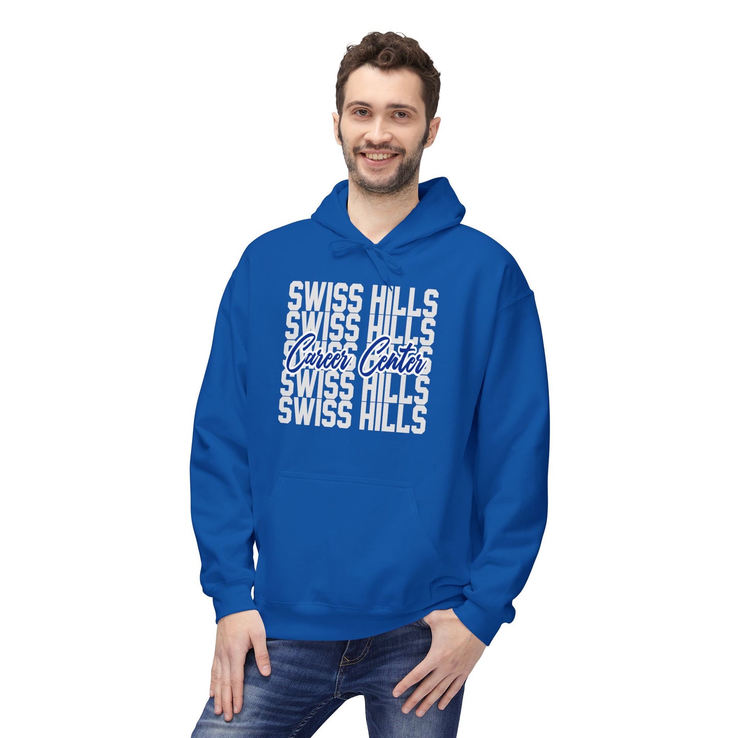 Swiss Hills Stacked Hoodie