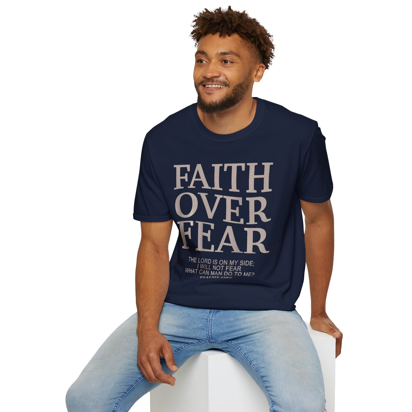 Faith Over Fear American Flag 6 T-Shirt