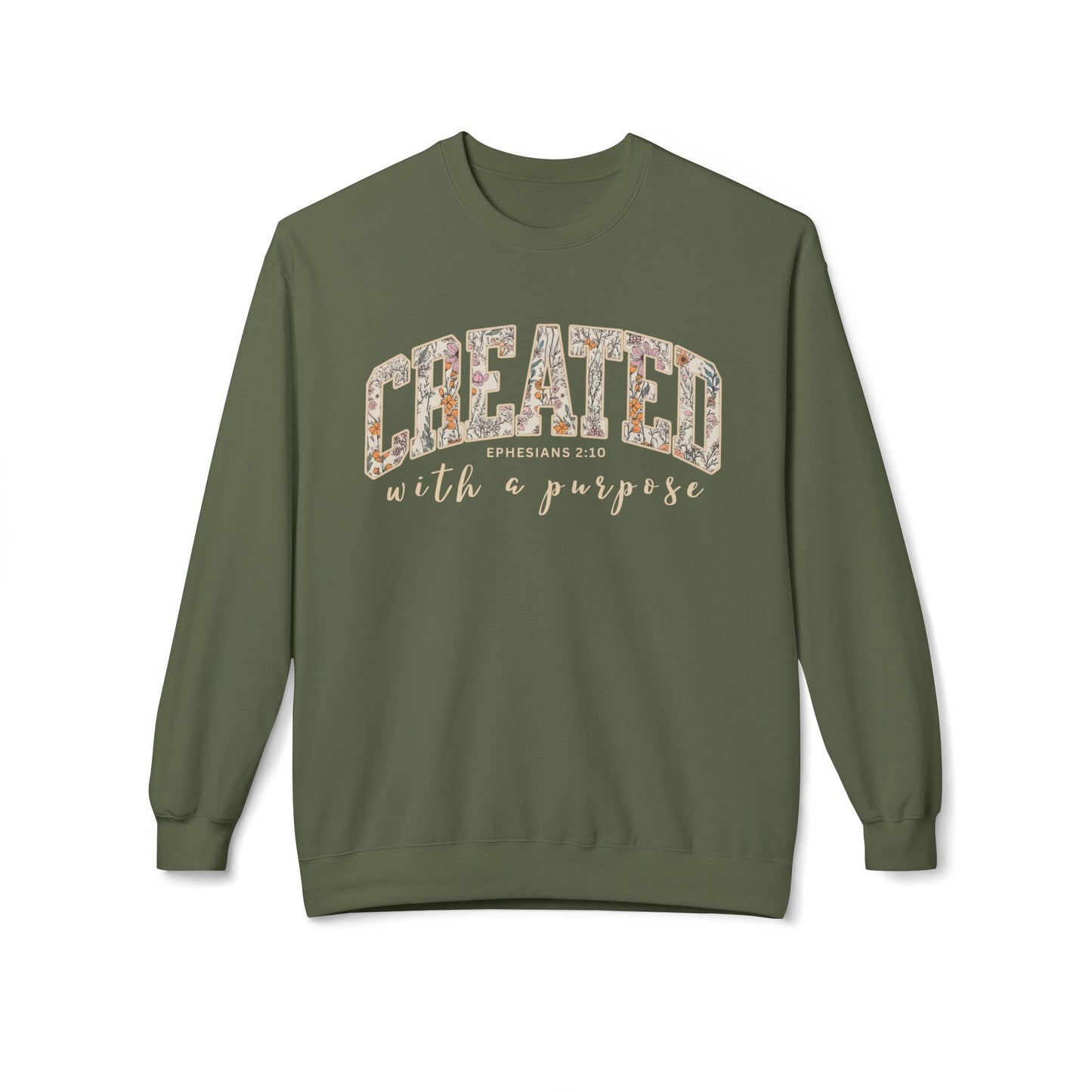 Created with a Purpose Sweatshirt (Gildan)