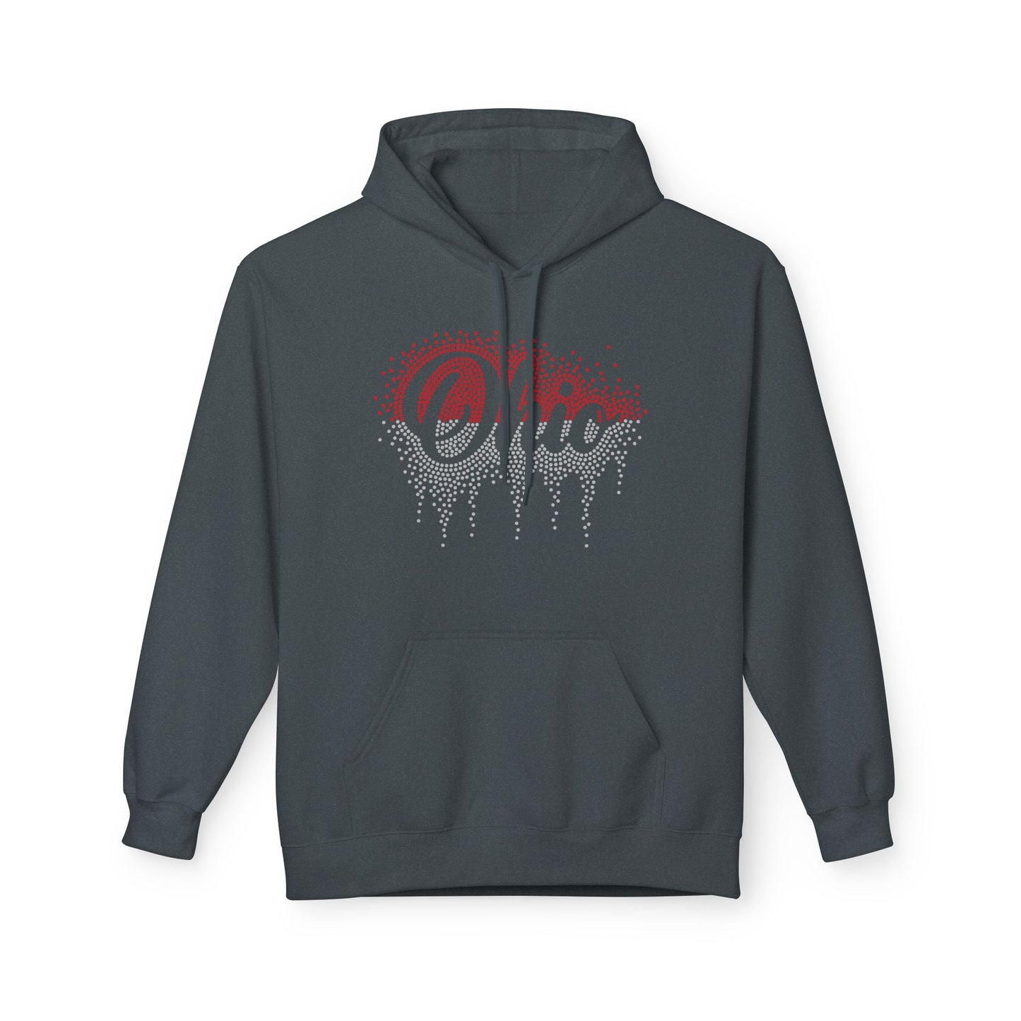 Ohio Rhinestone Cursive Hoodie