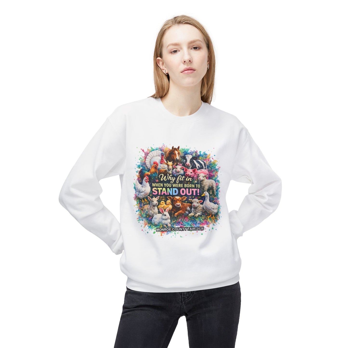 MONROE COUNTY FAIR 2026 - Crewneck Sweatshirt