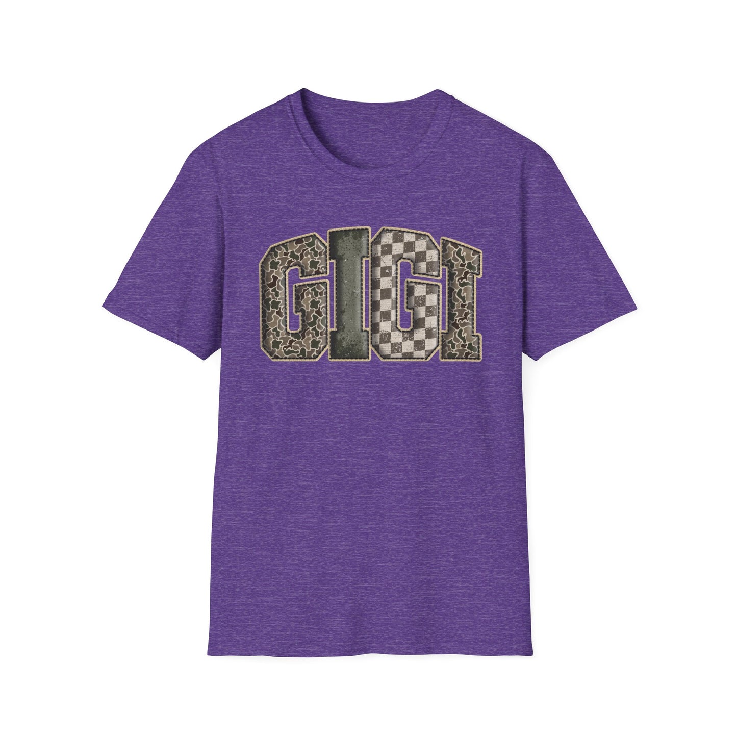 GIGI Camo Print T-Shirt