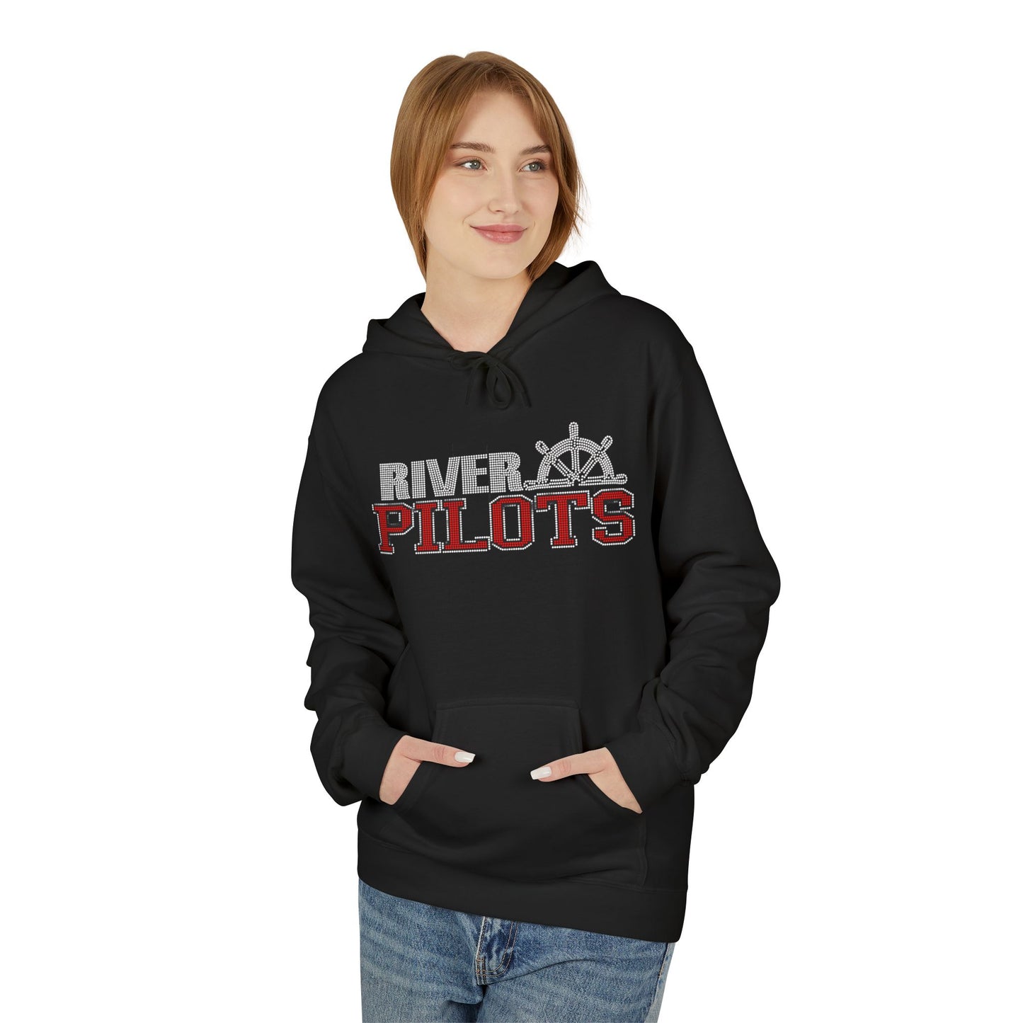 River Pilots Hoodie – RHINESTONE DESIGN!