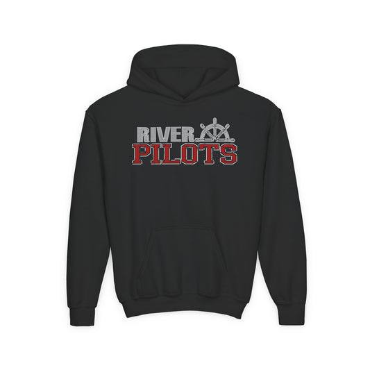 River Pilots Youth Hoodie – RHINESTONE DESIGN!