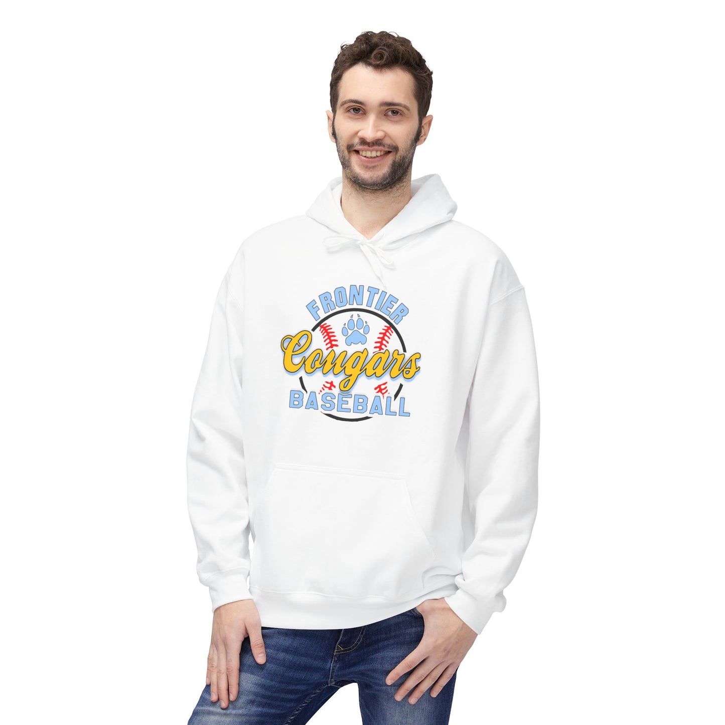 Frontier Cougars Baseball 1 Hoodie