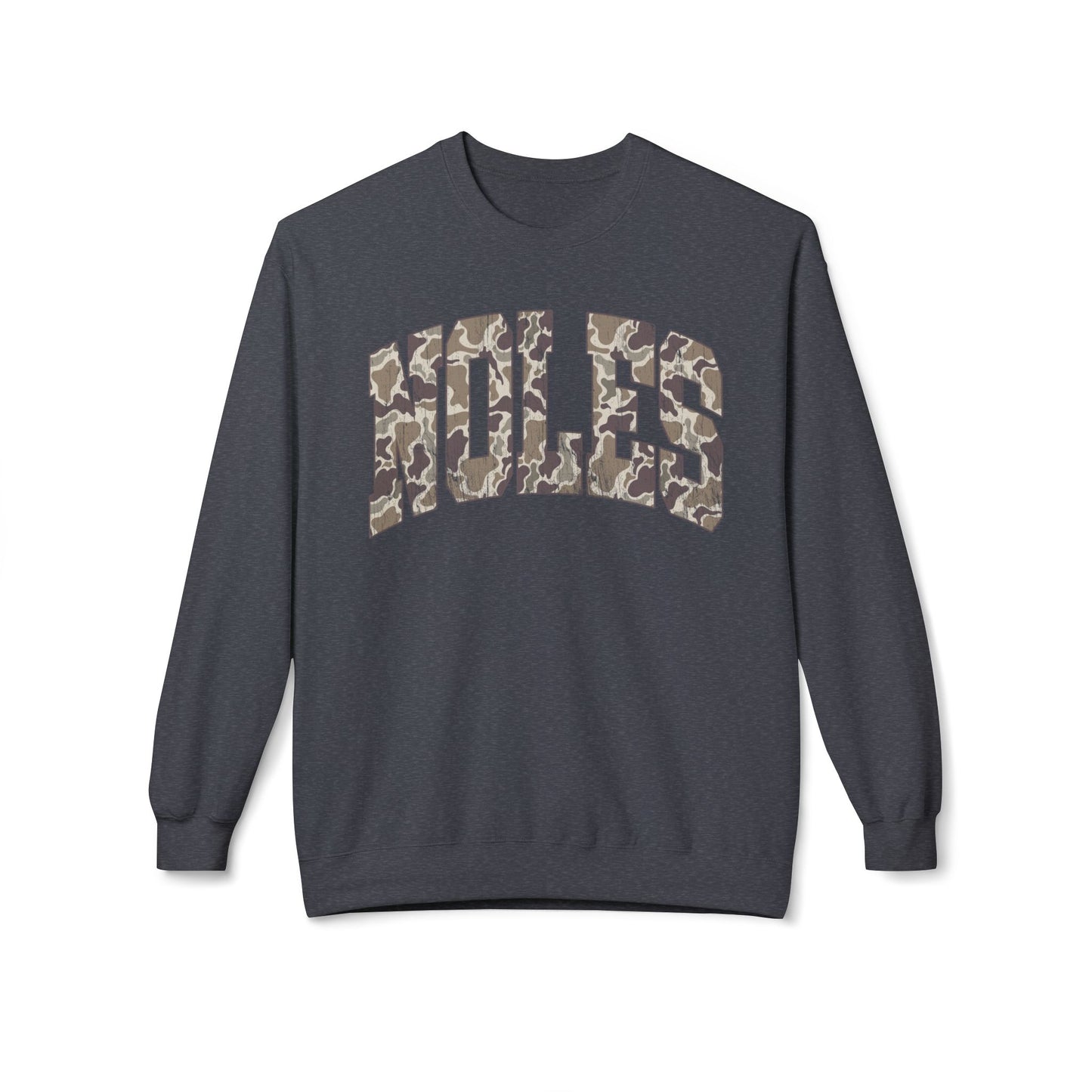 Monroe Central Crewneck Sweatshirt — CAMO!