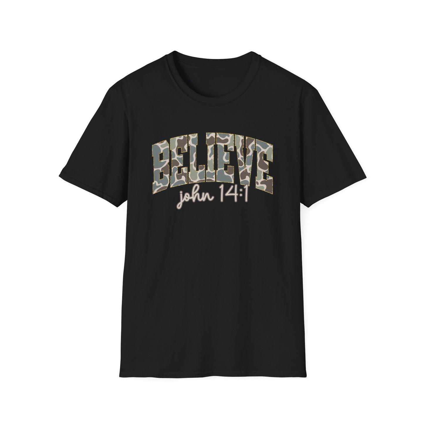 BELIEVE Camo T-Shirt