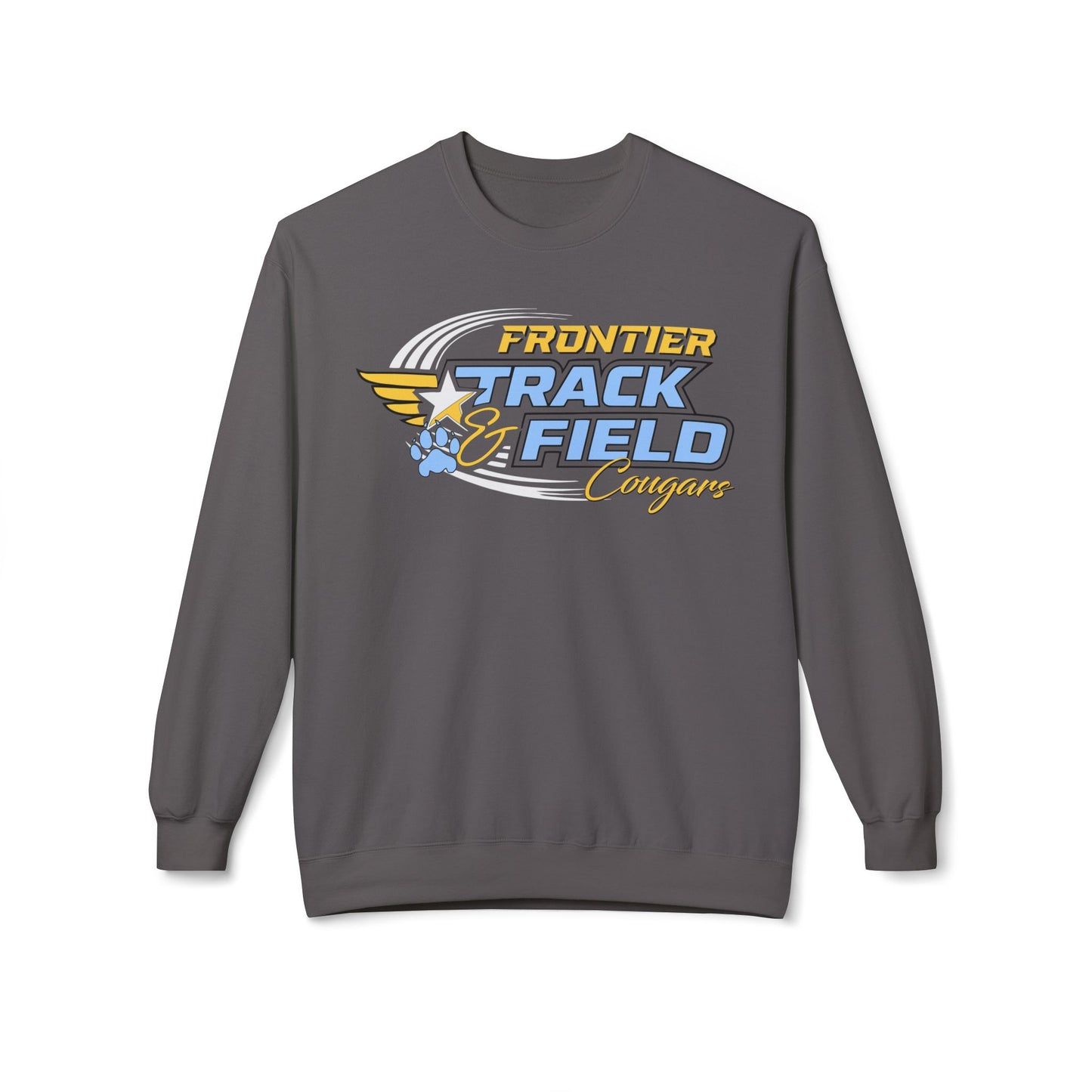 Frontier Cougars Track & Field Crewneck Sweatshirt