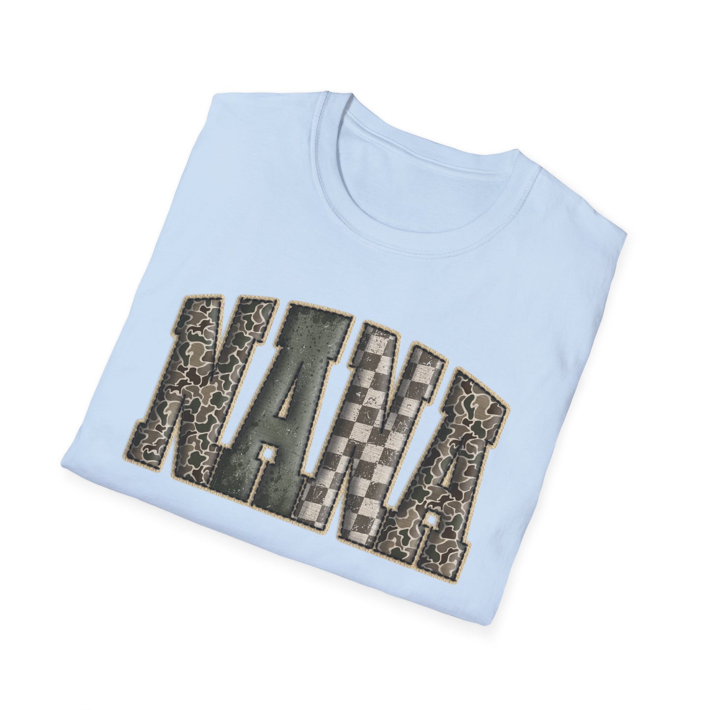 Nana Camo Print T-Shirt