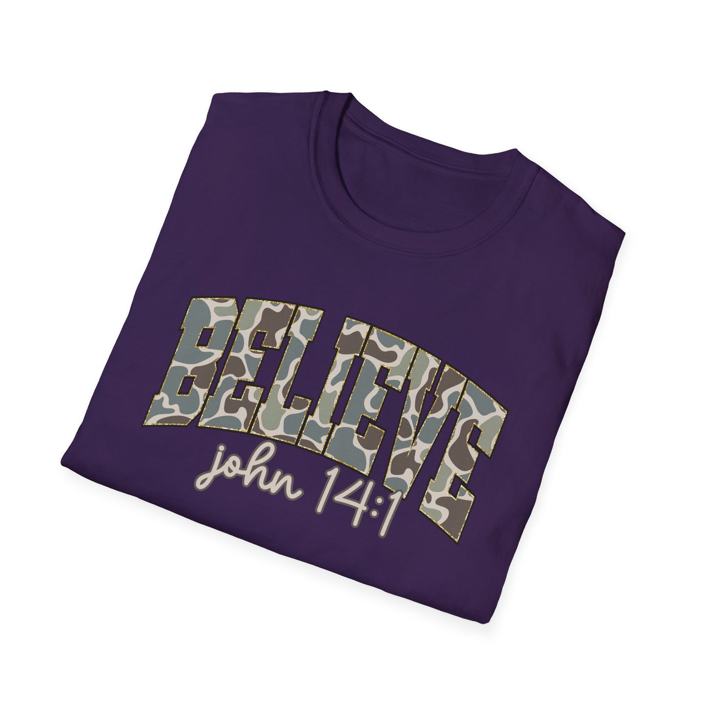 BELIEVE Camo T-Shirt