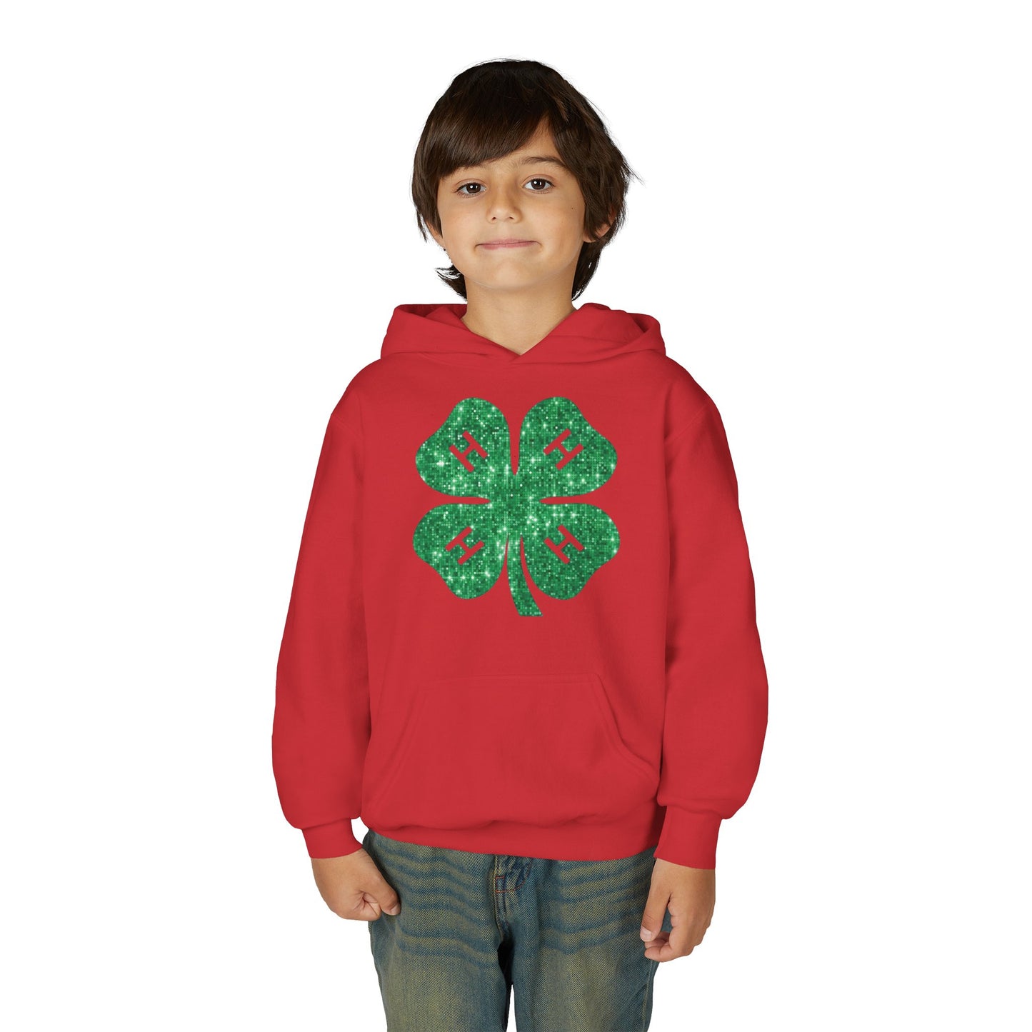 4-H GLITTER - Youth Hoodie