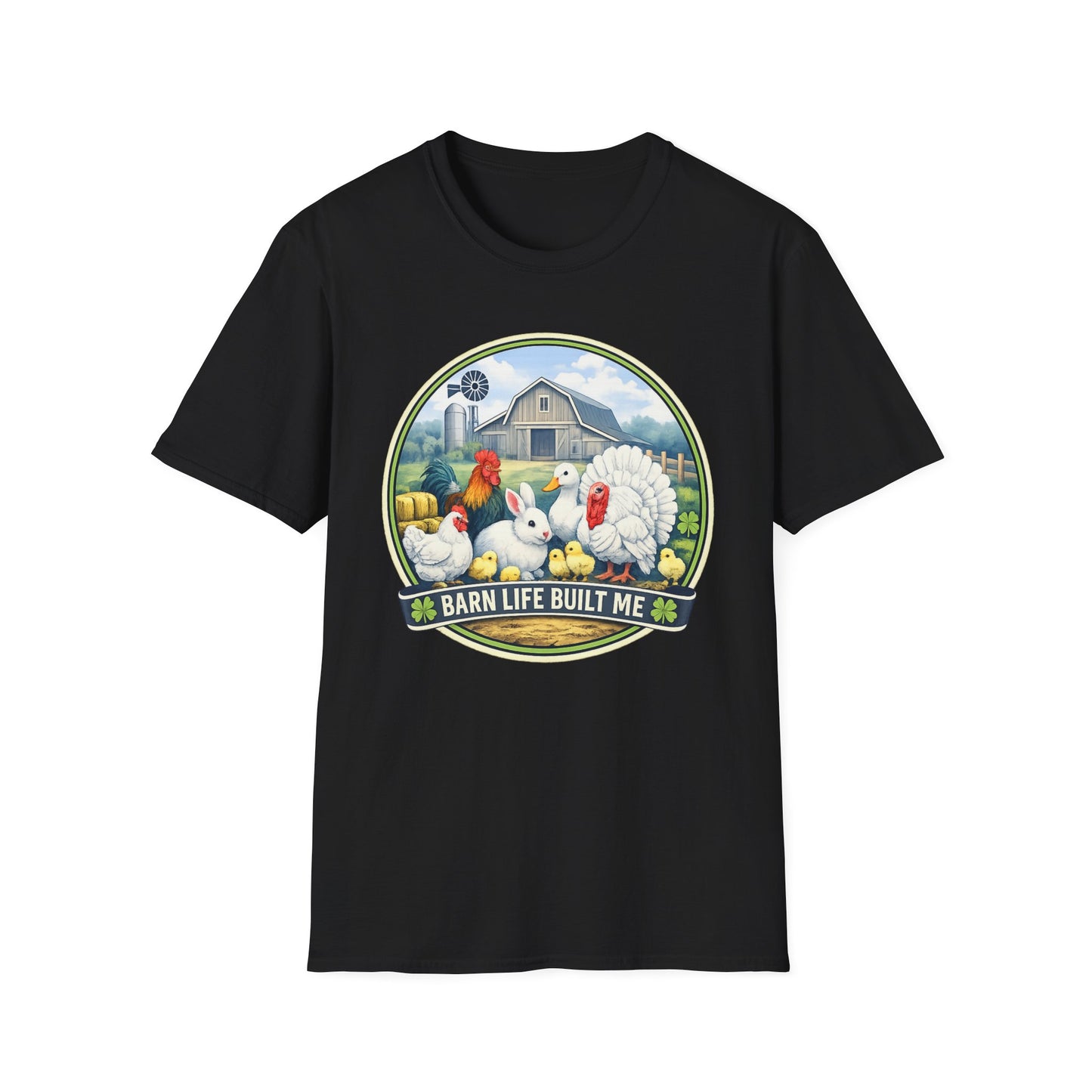 BARN LIFE BUILT ME - Small Animals - Unisex T-Shirt