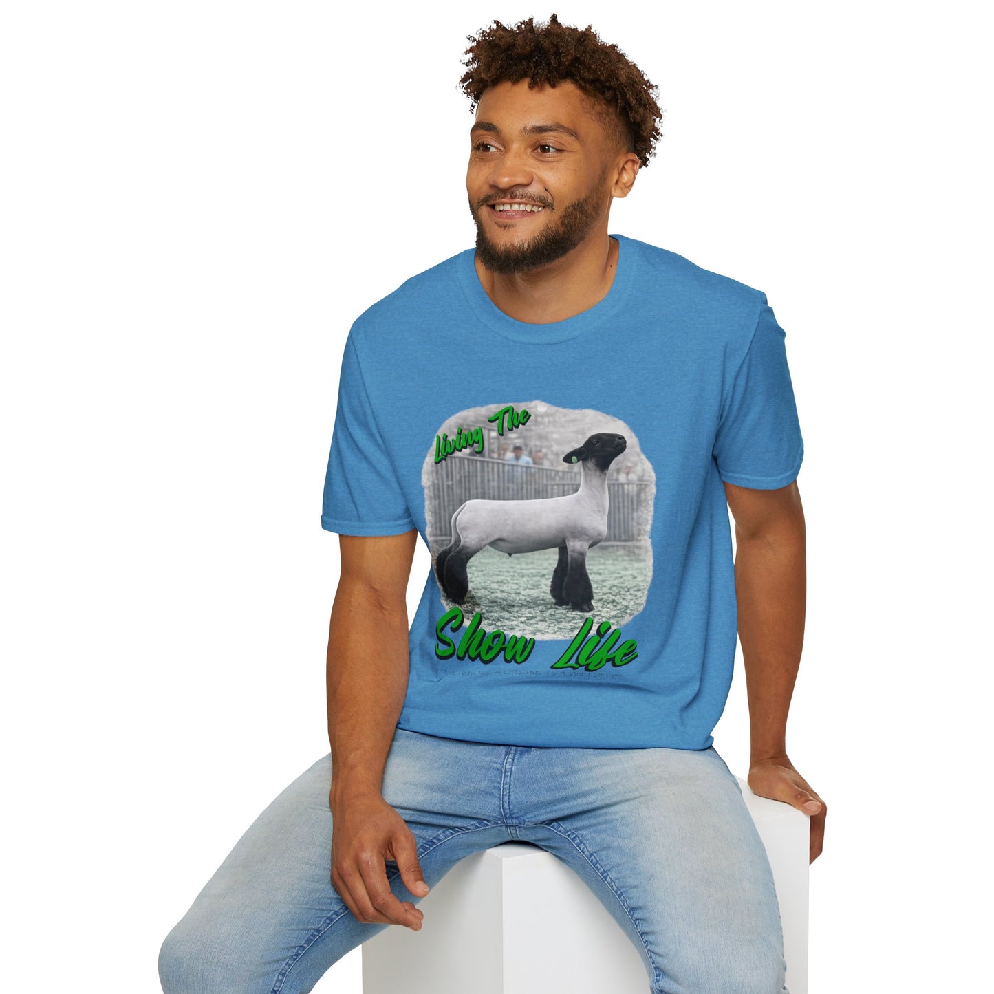 Living the Show Life - Sheep - Unisex T-Shirt