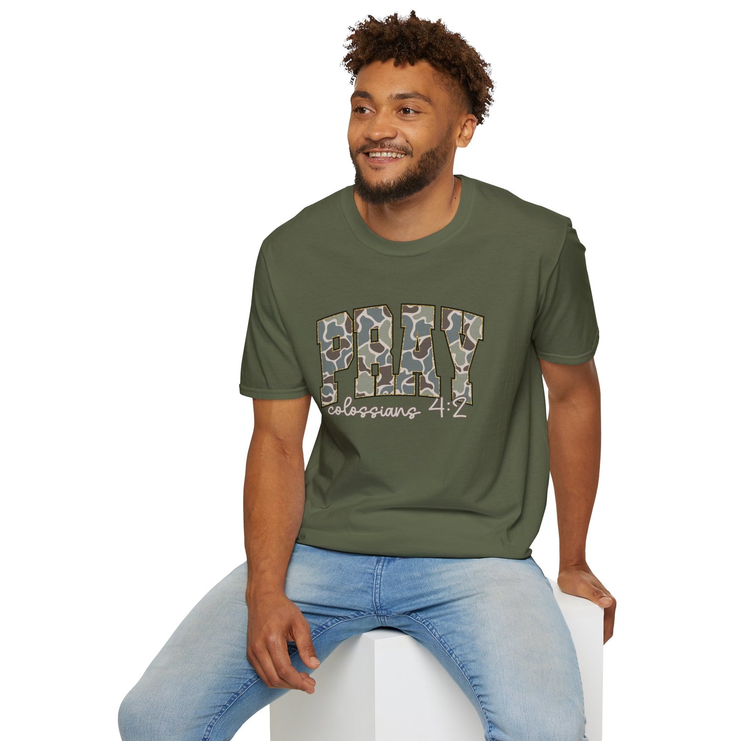 PRAY Camo T-Shirt