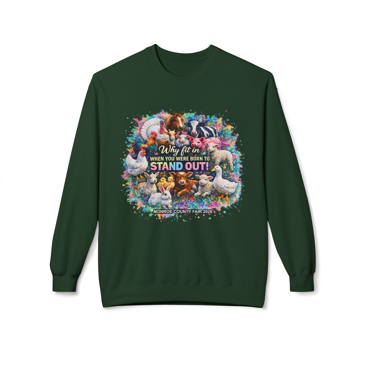 MONROE COUNTY FAIR 2026 - Crewneck Sweatshirt