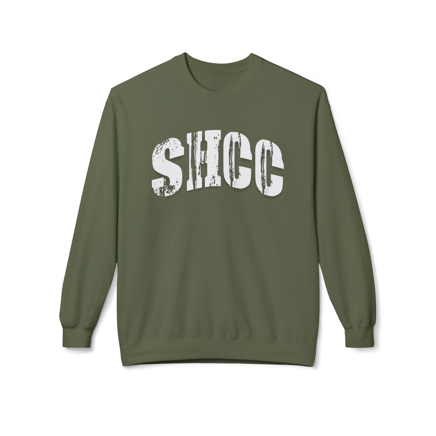 SHCC Distressed Vintage Logo Crewneck Sweatshirt