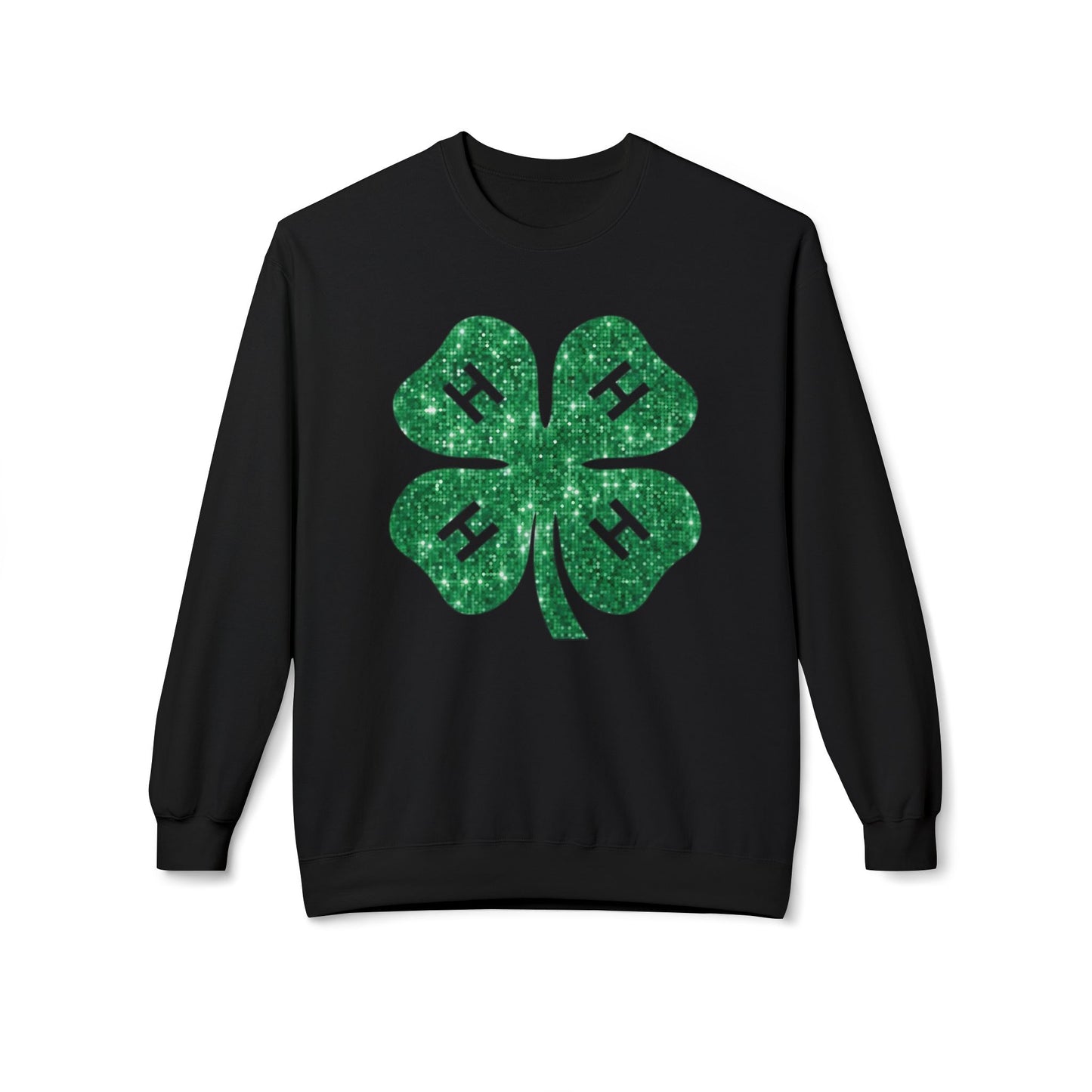 4-H GLITTER - Crewneck Sweatshirt