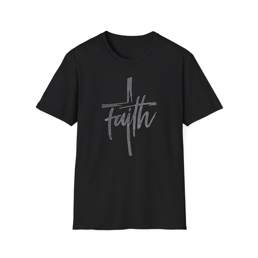 Faith Cross T-Shirt — Christian Graphic Tee