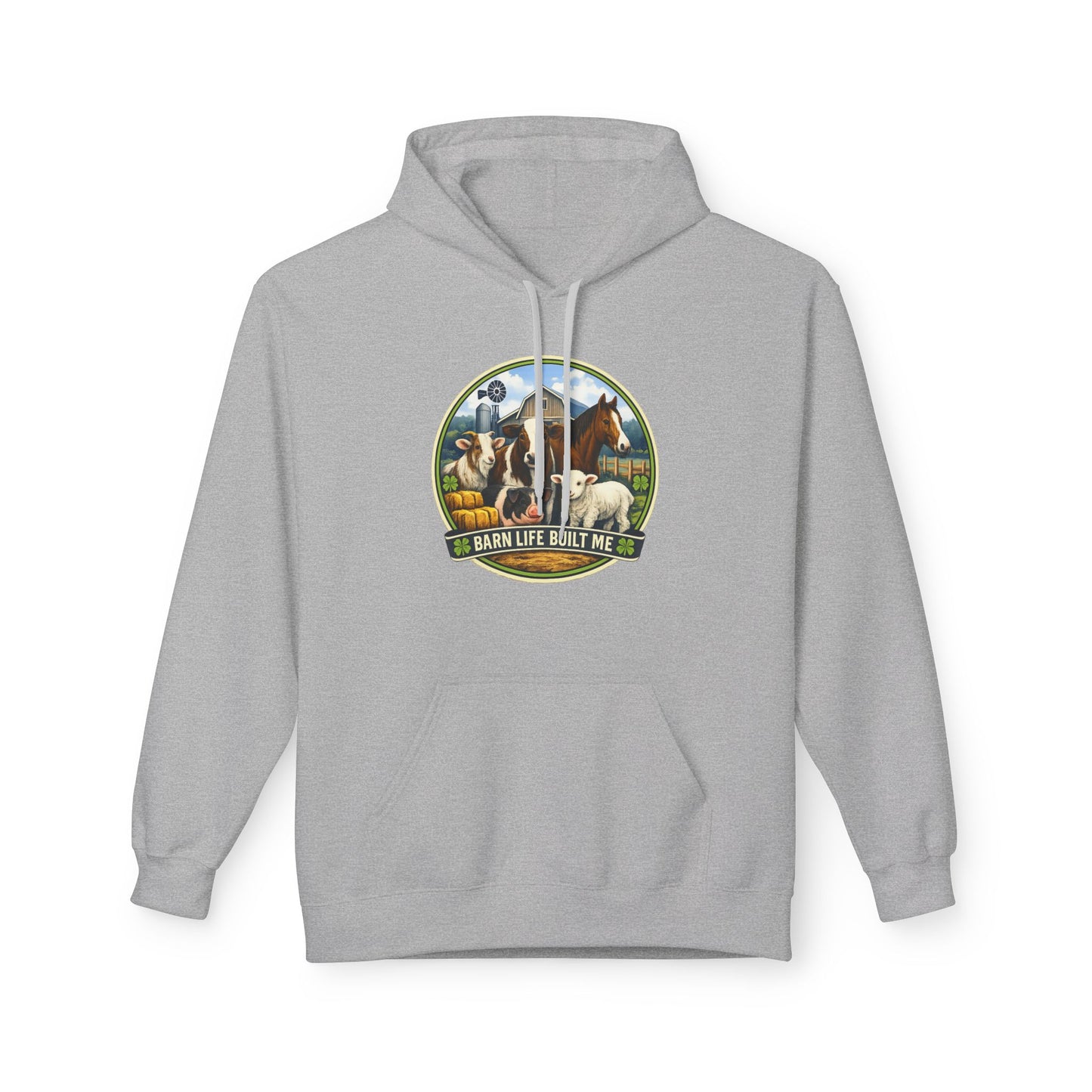 BARN LIFE BUILT ME - Large Animals - Hoodie