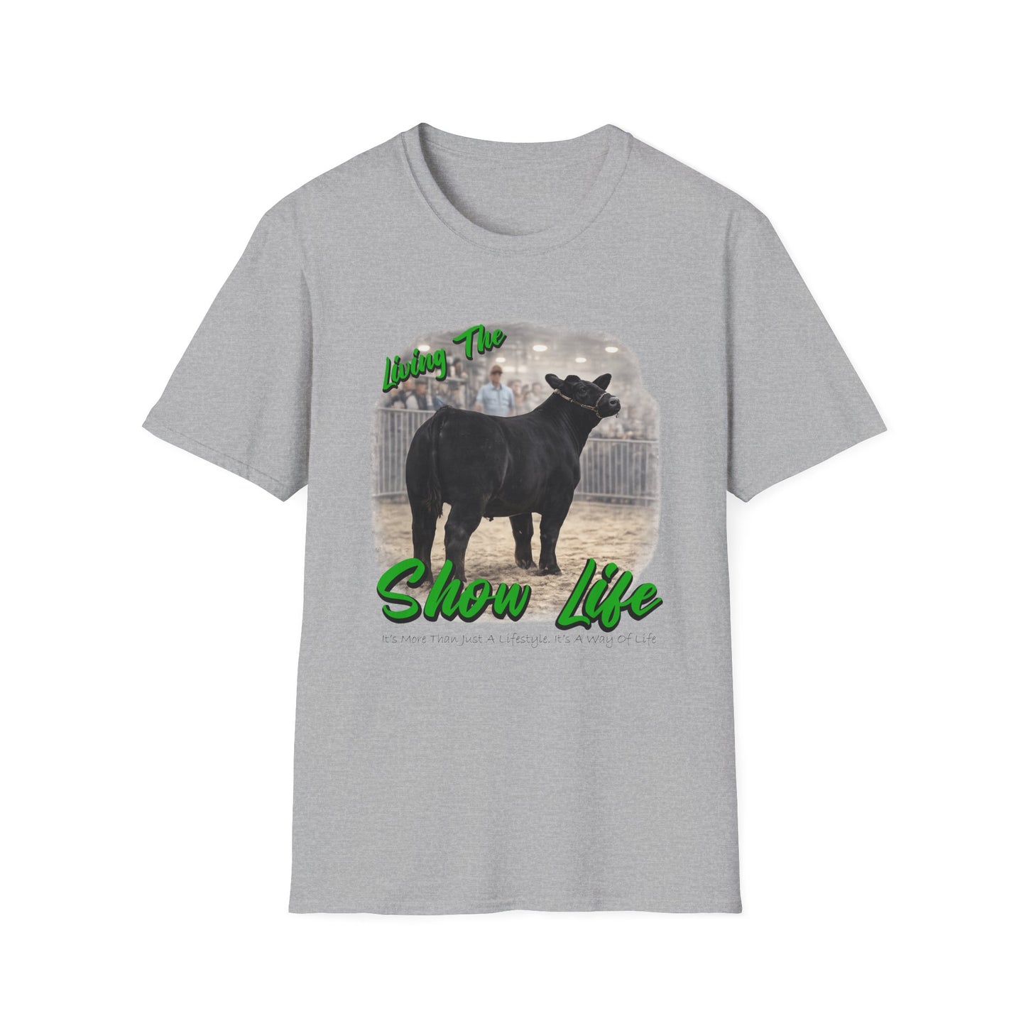 Living the Show Life - Cattle - Unisex T-Shirt