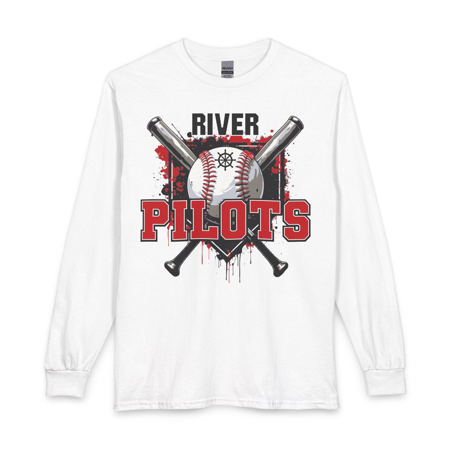 River Pilots Baseball 2 Long Sleeve Shirt