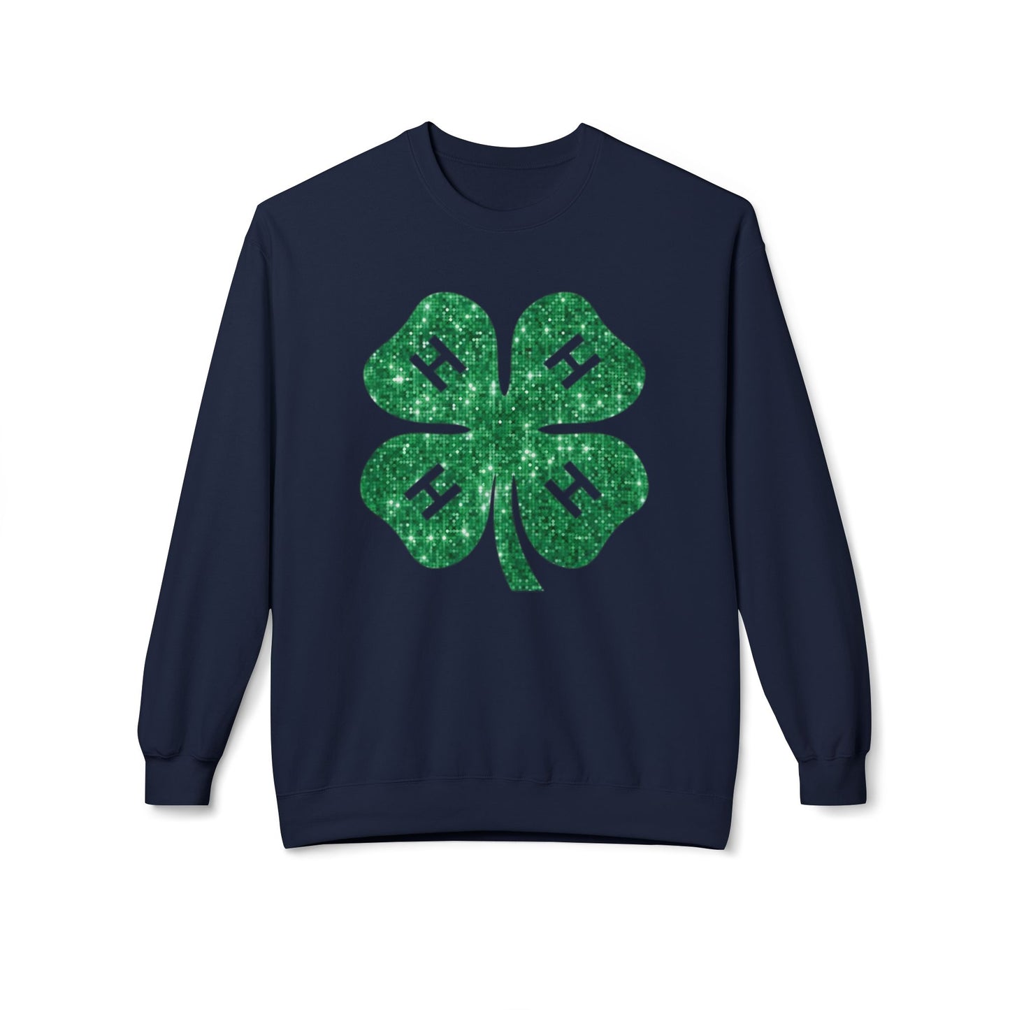 4-H GLITTER - Crewneck Sweatshirt