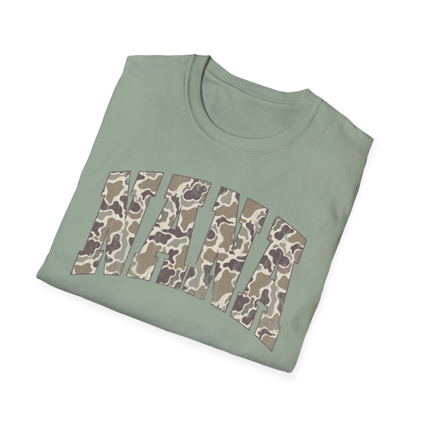 Nana Camo2 Print T-Shirt