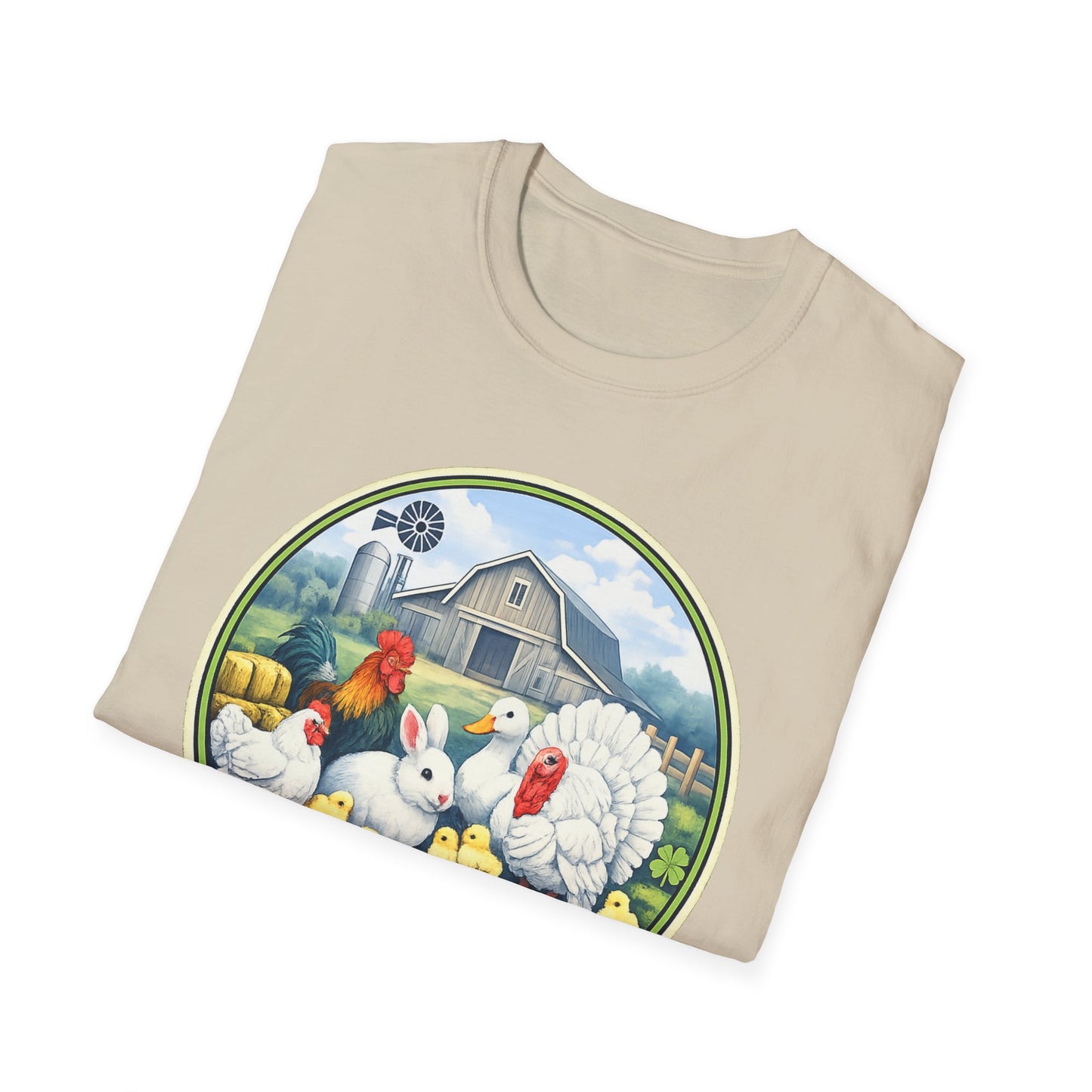 BARN LIFE BUILT ME - Small Animals - Unisex T-Shirt