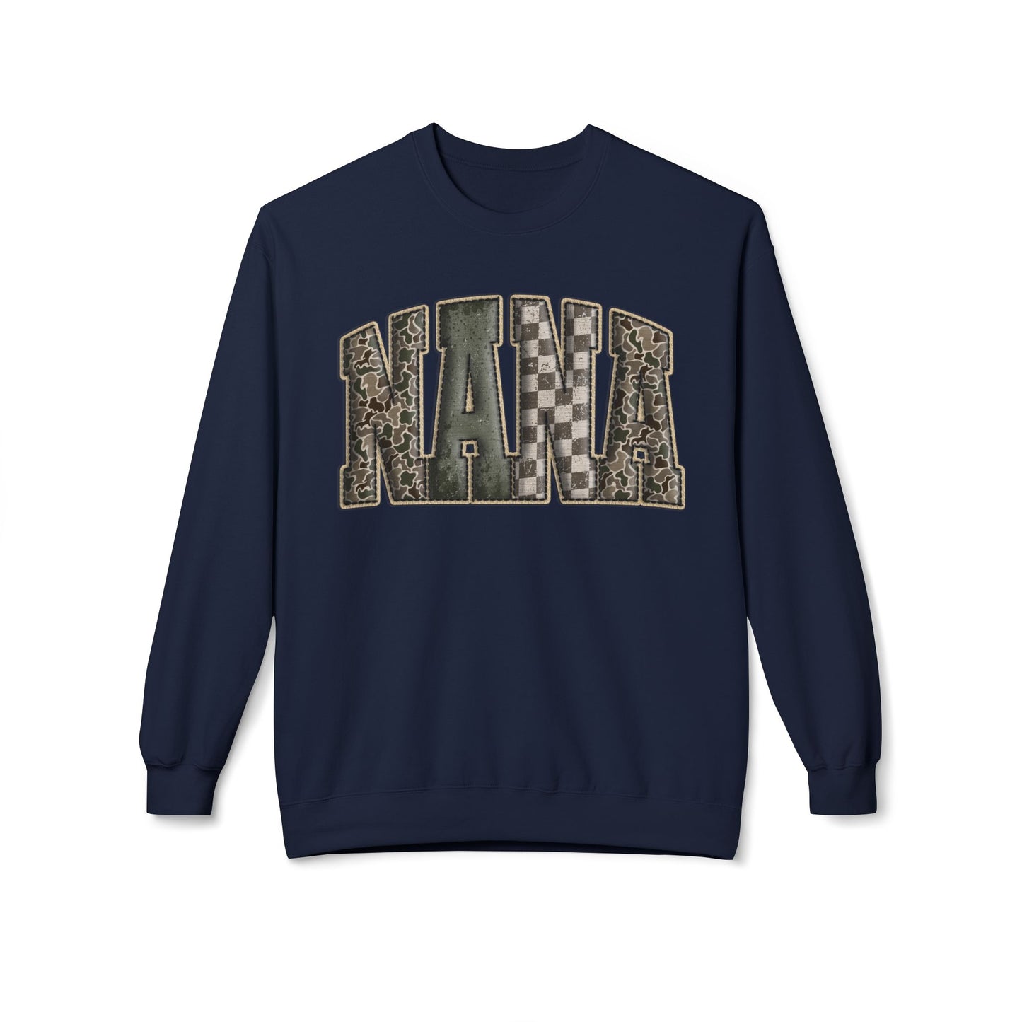 Nana Camo Crewneck Sweatshirt