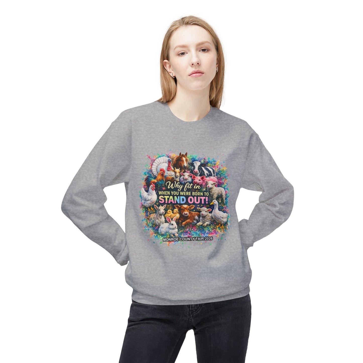 MONROE COUNTY FAIR 2026 - Crewneck Sweatshirt