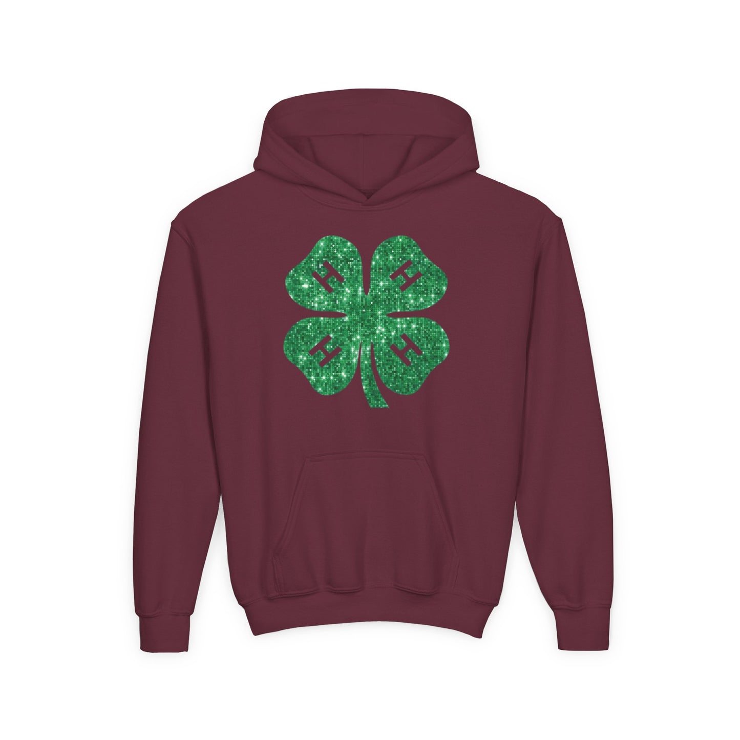 4-H GLITTER - Youth Hoodie