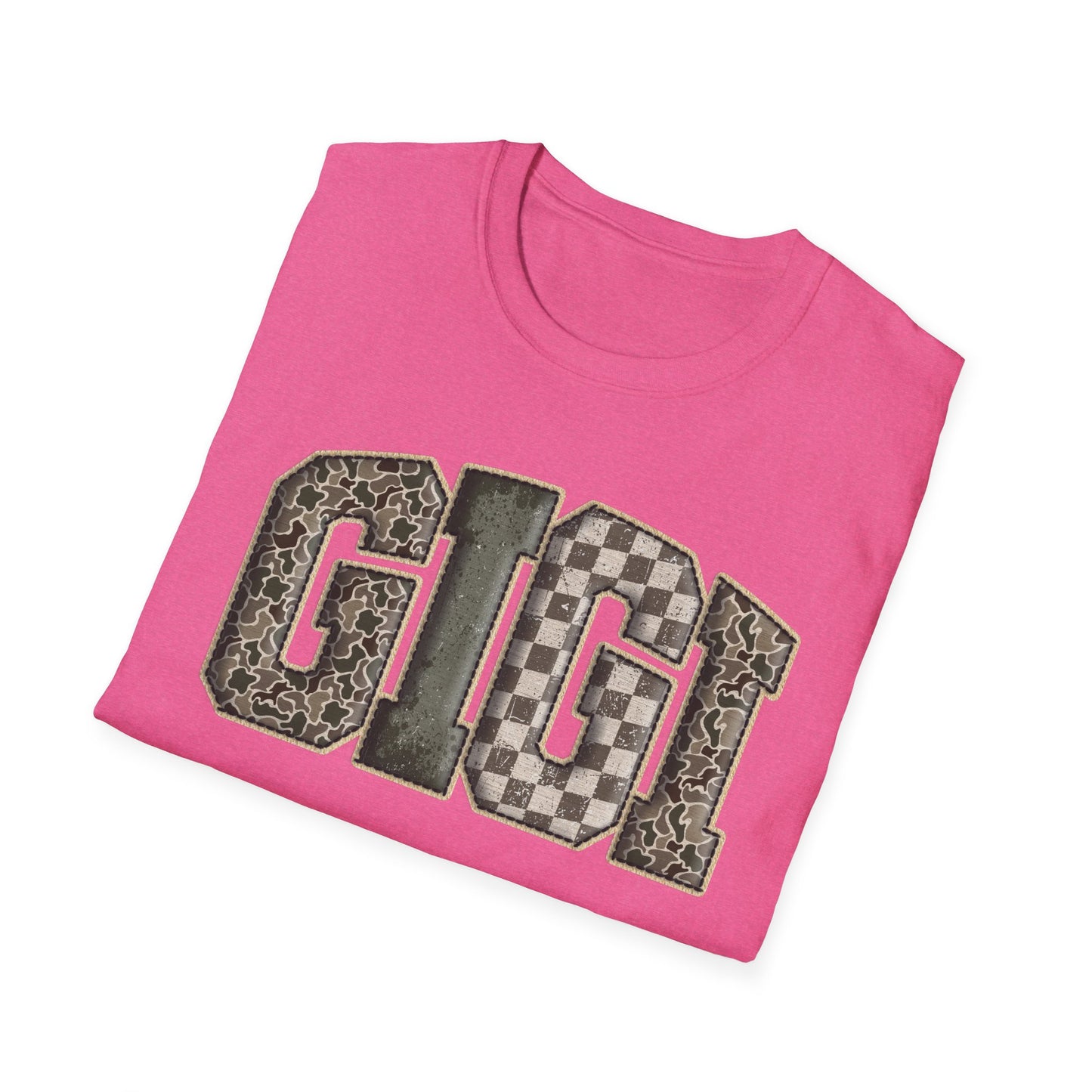 GIGI Camo Print T-Shirt