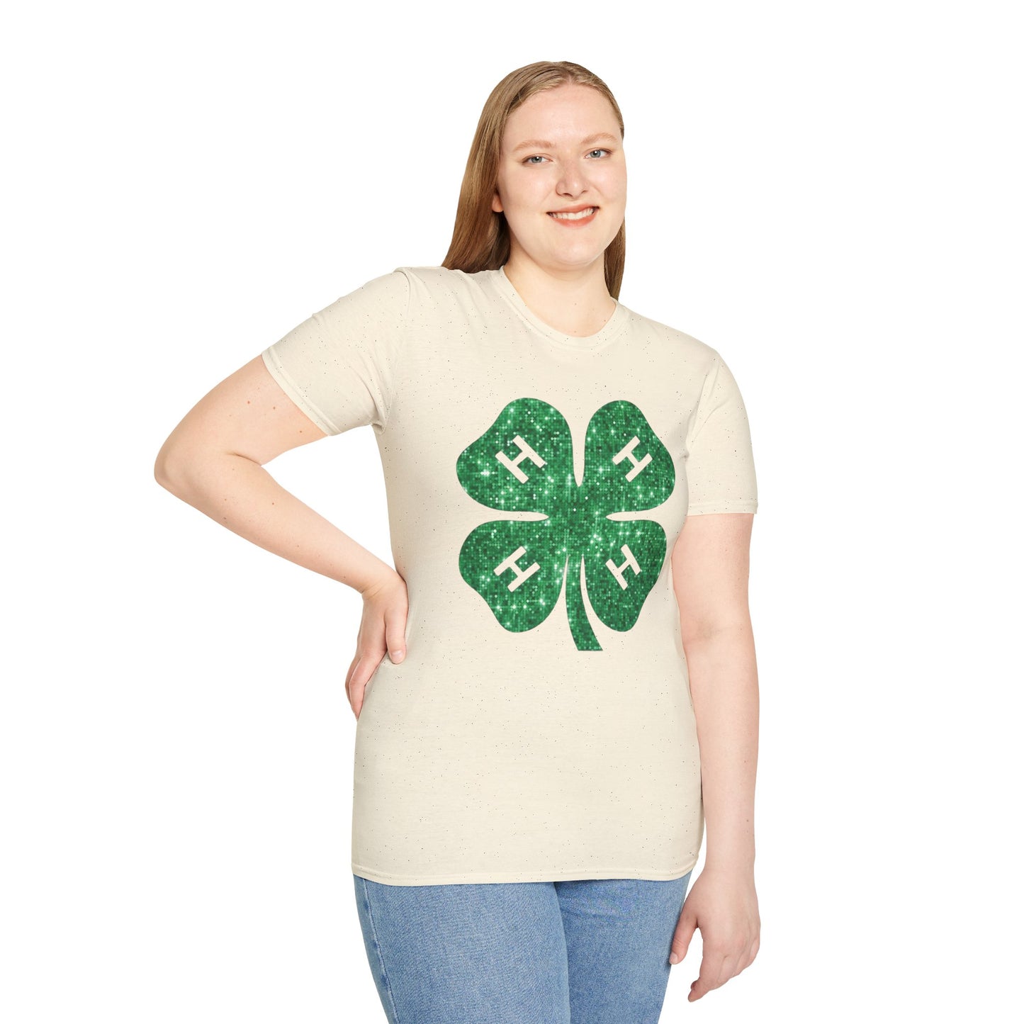 4-H GLITTER - Unisex T-Shirt