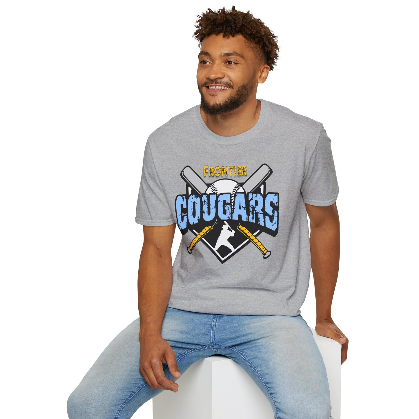 Frontier Cougars Baseball 2 T-Shirt