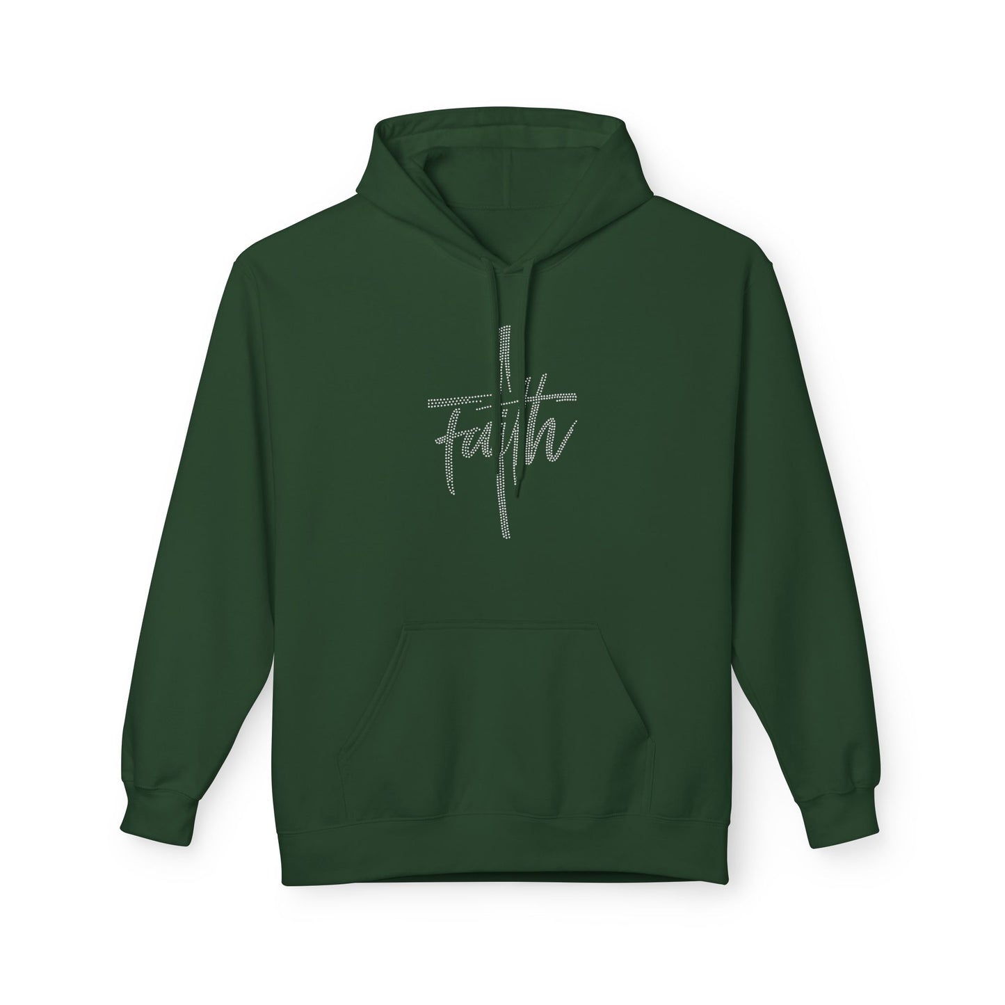 Faith Hoodie - Rhinestones