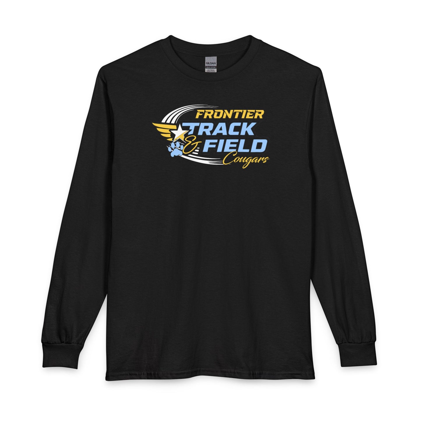 Frontier Cougars Track & Field Long Sleeve T-Shirt