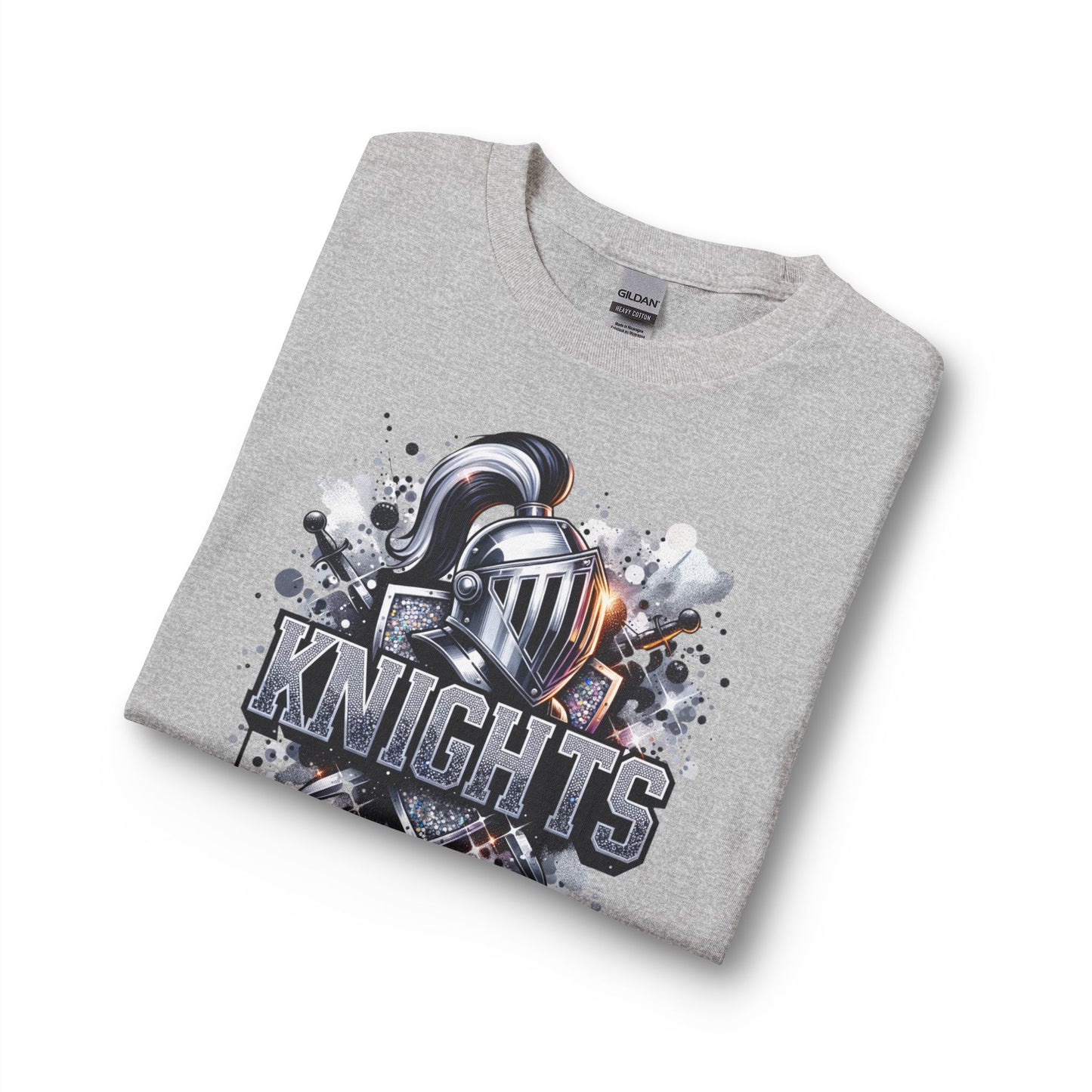 Knights Graphic Long Sleeve Tee — Bling