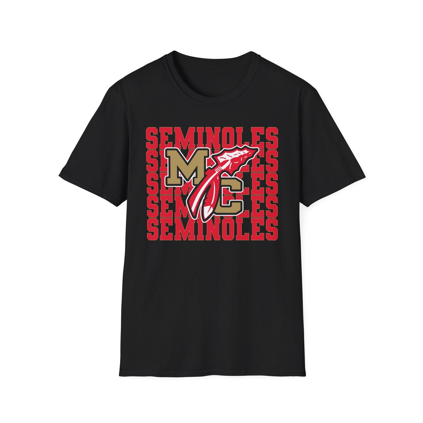 MC Seminoles Unisex T-Shirt — Black