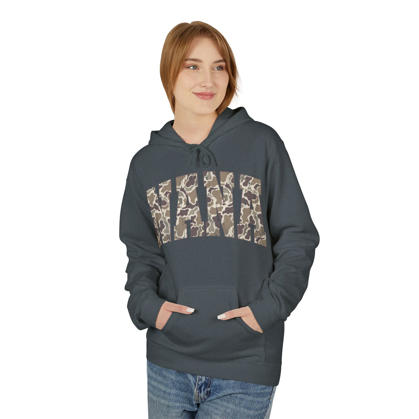 Nana Camo2 Print Hoodie