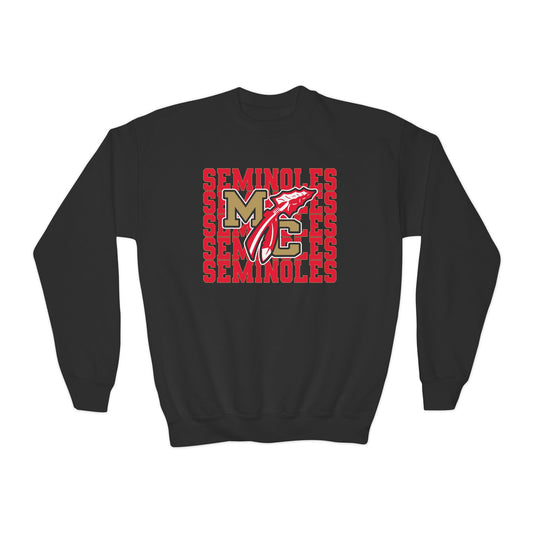 MC Seminoles Youth Sweatshirt — Black
