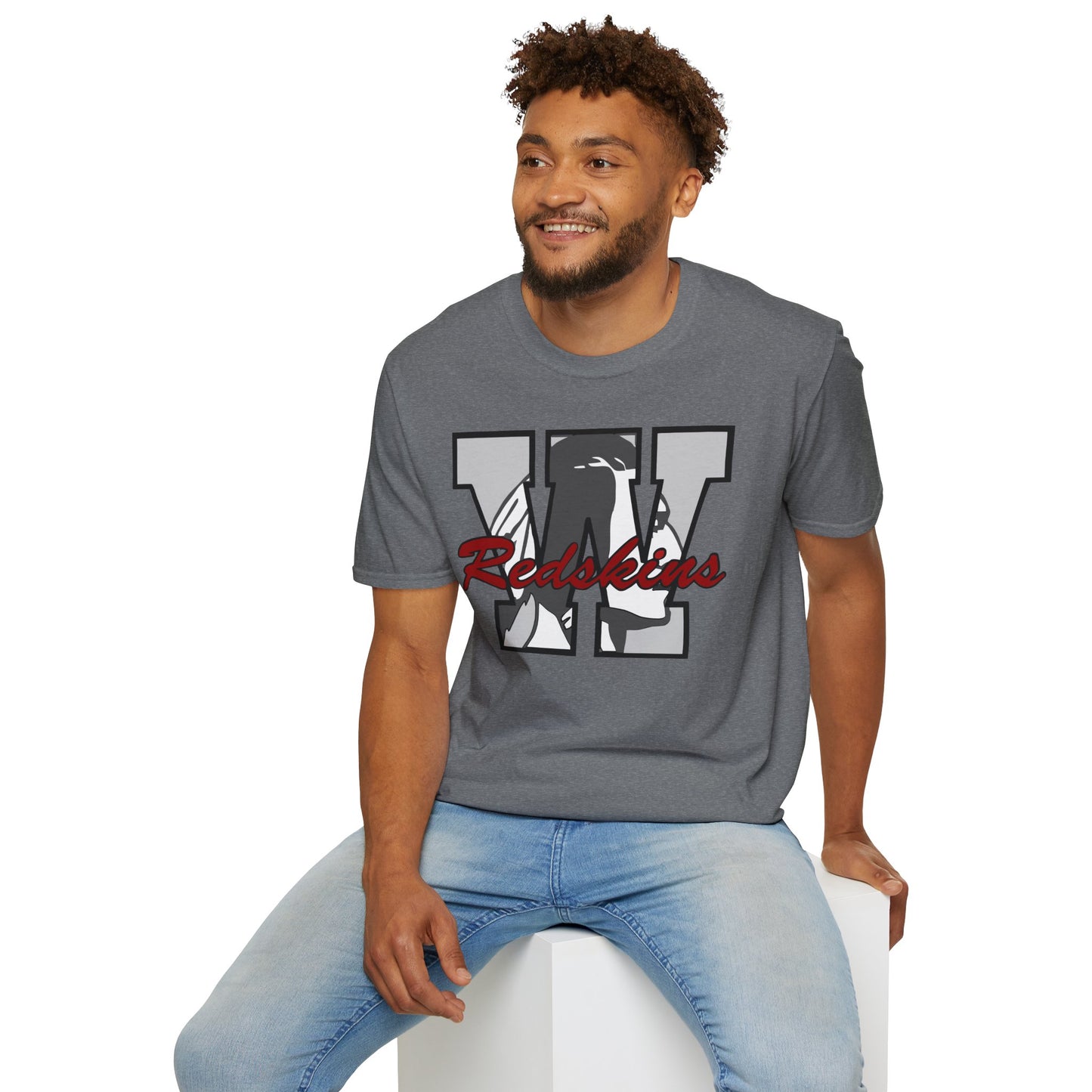Woodsfield Redskins Letter T-Shirt