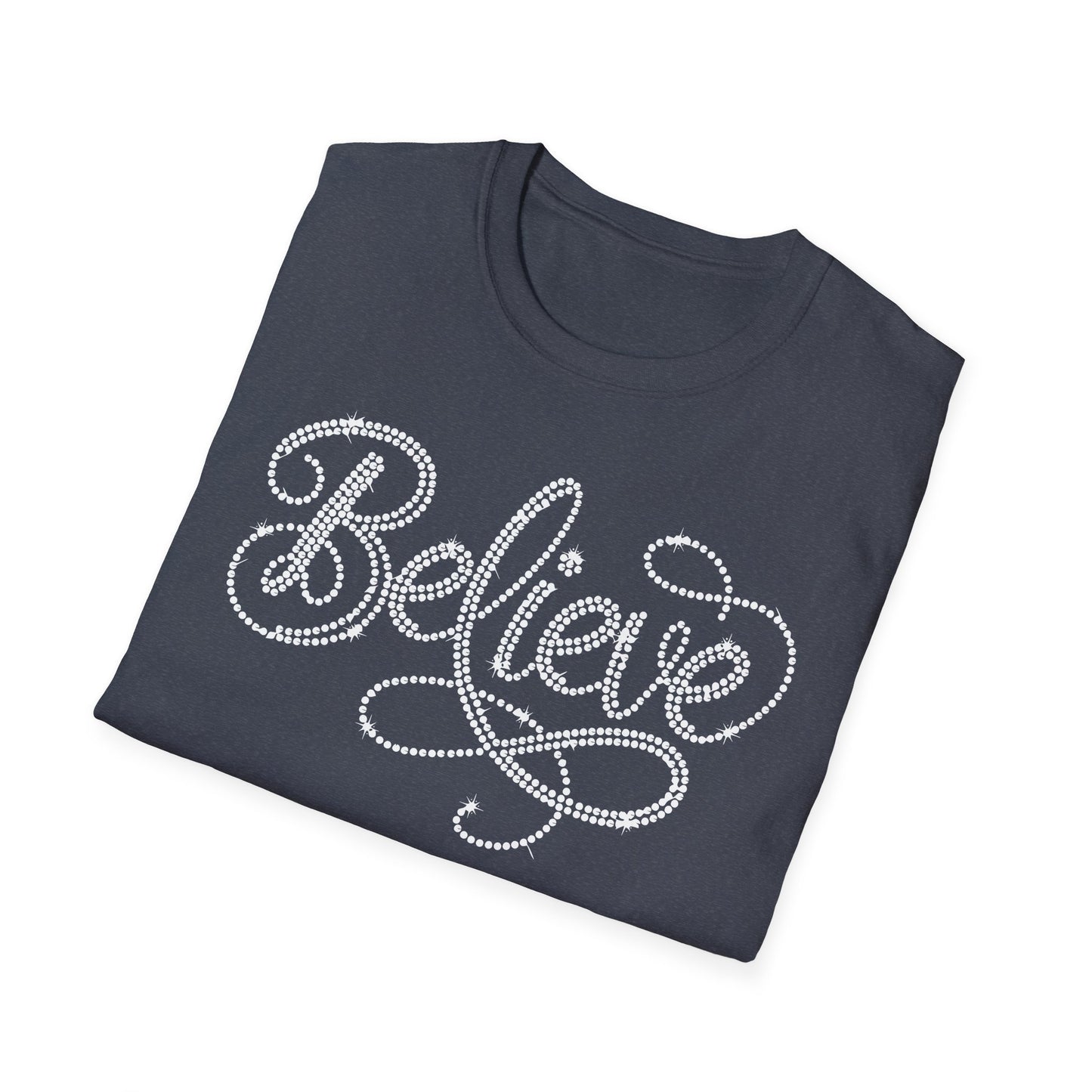 BELIEVE - Clear Rhinestones