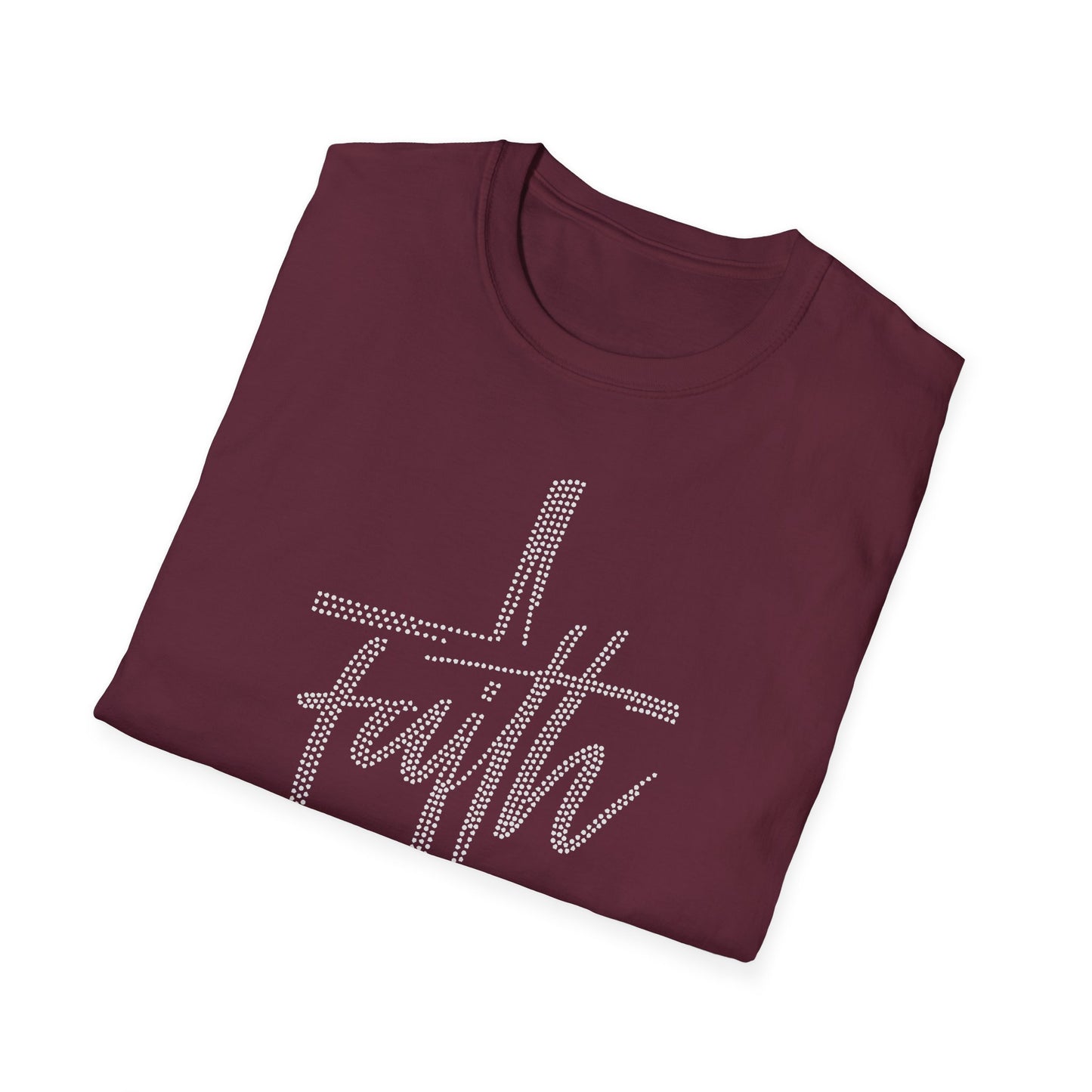 Faith Cross T-Shirt — Christian Graphic Tee