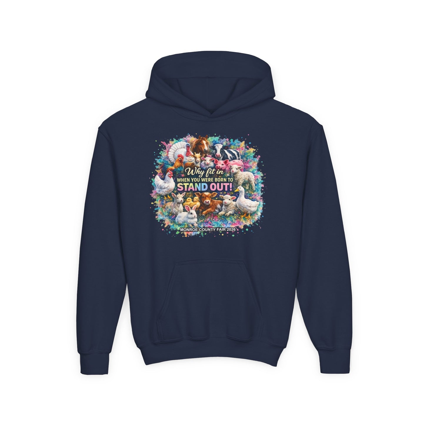 MONROE COUNTY FAIR 2026 - Youth Hoodie