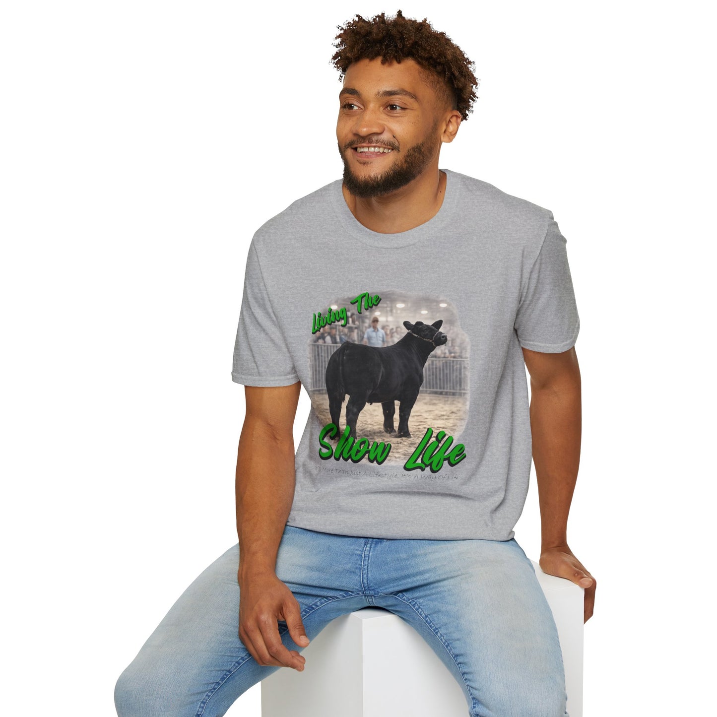 Living the Show Life - Cattle - Unisex T-Shirt
