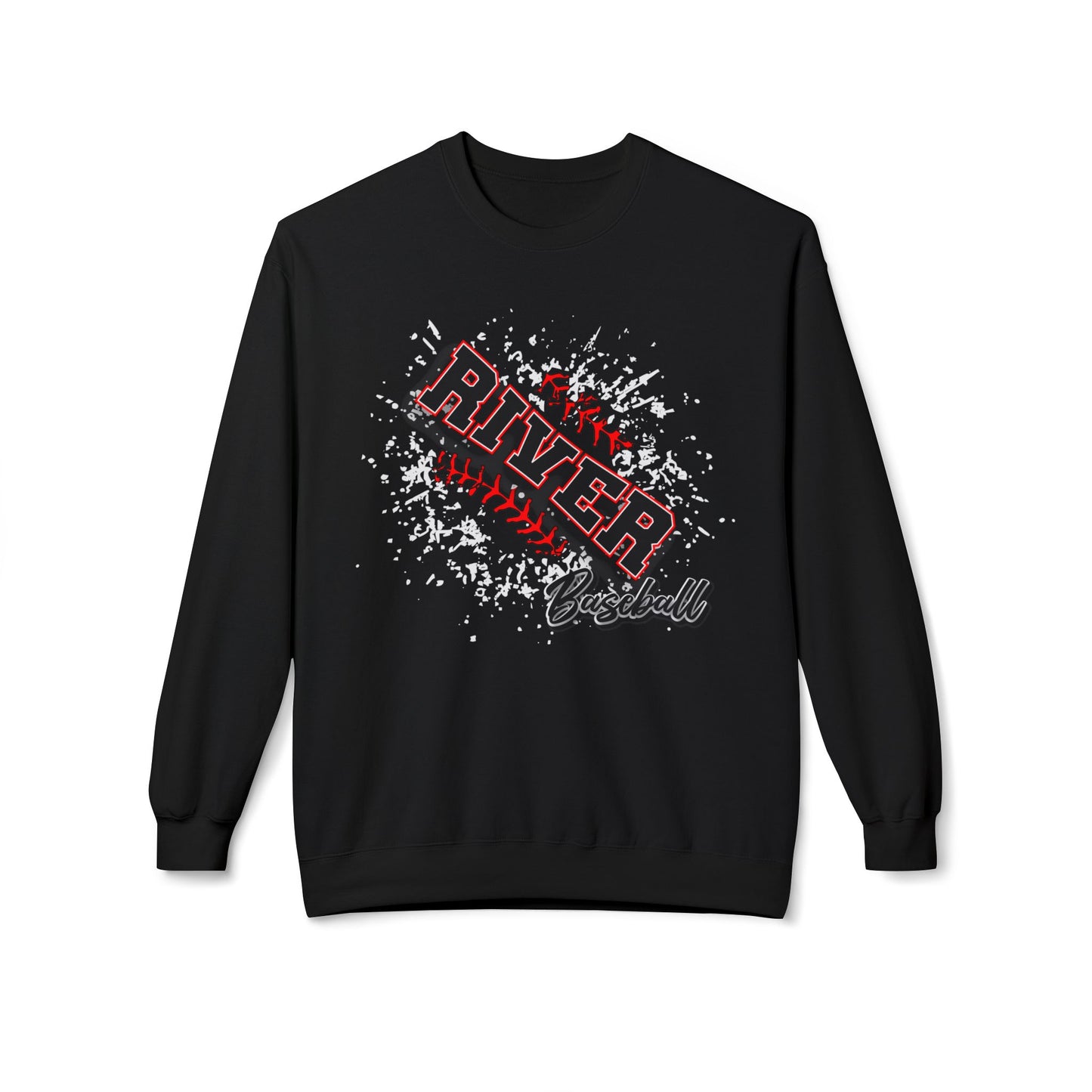 River Baseball 1 Crewneck Sweatshirt