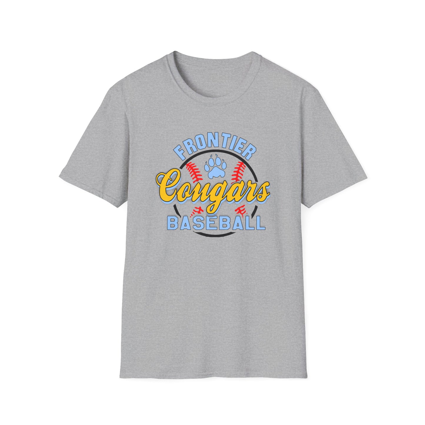 Frontier Cougars Baseball 1 T-Shirt