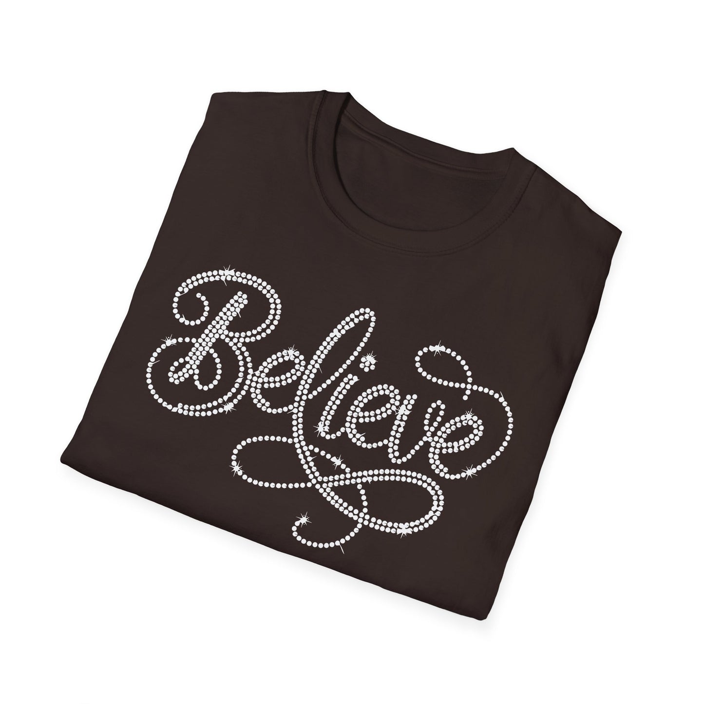 BELIEVE - Clear Rhinestones