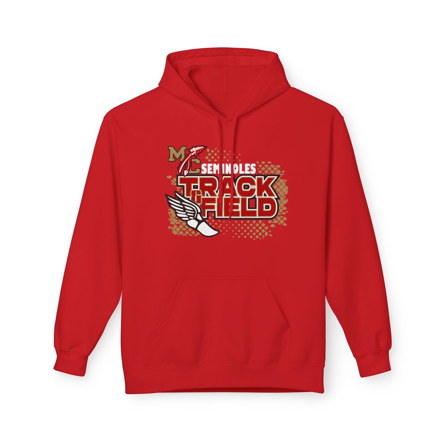 Seminoles Track & Field Hoodie — Red